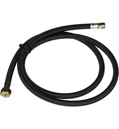 ROHL C7092 Country Kitchen Nylon Braided Black Hose for A3606 and A3608 Sidespray Faucet