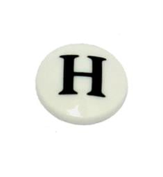 ROHL C7698.2H Country Kitchen Hot Porcelain Insert with "H" Letter