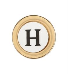 ROHL C7698PH Country Kitchen Pressure Fit Porcelain Screw Cover Cap Complete with "H" Letter
