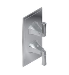 Graff G-8049-LM47E0-T Finezza UNO M-Series 4 3/4" Two Hole Vertical Thermostatic Valve Trim Plate with Lever Handle