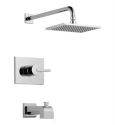 Delta T14453-WE Vero Monitor 14 Series Pressure Balanced Tub and Shower Faucet Trim with Single Function Showerhead