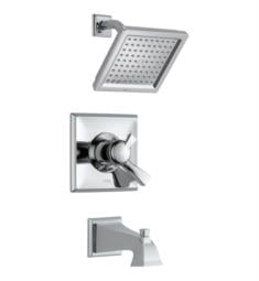 Delta T17451-WE Dryden 17 Series Pressure Balanced Tub and Shower Faucet Trim with Single Function Showerhead