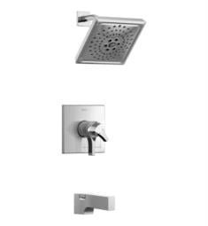 Delta T17474 Zura 17 Series Pressure Balanced Tub and Shower Faucet Trim with H2OKinetic Technology
