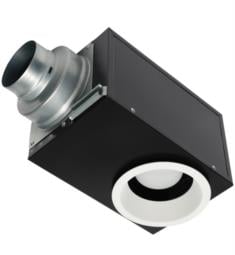 Panasonic FV-08VRE2 WhisperRecessed 80 CFM Bathroom Exhaust Fan with LED Light in Black