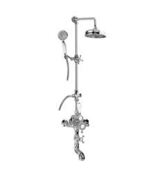 Graff CD4.01 Canterbury Exposed Thermostatic Tub and Shower System with Handshower