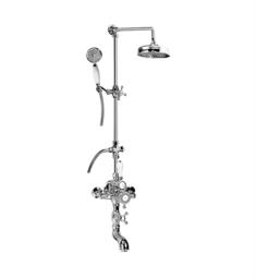 Graff CD4.02 Canterbury Exposed Thermostatic Tub and Shower System with Handshower