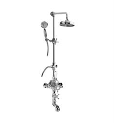 Graff CD4.11 Canterbury Exposed Thermostatic Tub and Shower System with Handshower