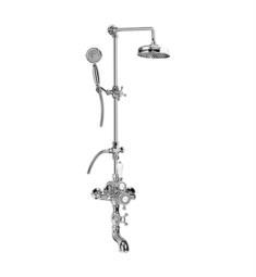 Graff CD4.12 Canterbury Exposed Thermostatic Tub and Shower System with Handshower