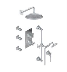 Graff GP2.212WG-1C1L Finezza UNO M-Series Full Thermostatic Shower System with Handshower and Slidebar