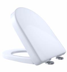 TOTO SS117#01 SoftClose 15 5/8" D-Shape Closed Front Toilet Seat in Cotton White