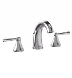TOTO TL210DD12 Silas 7 5/8" 1.2 GPM Double Handle Widespread Bathroom Sink Faucet with Pop-Up Drain