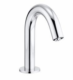 TOTO TEL111-D10E#CP Helix 6 3/4" 1.0 GPM Single-Hole Bathroom Sink Faucet with 0.18 GPC Controller in Polished Chrome