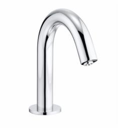 TOTO TEL115-C20E#CP Helix 6 3/4" 0.5 GPM Single-Hole Bathroom Sink Faucet with 0.19 GPC Controller in Polished Chrome