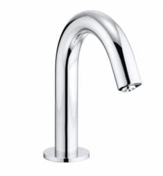 TOTO TEL115-D10E#CP TOTO Helix 6 3/4" 0.5 GPM Single-Hole Bathroom Sink Faucet with 0.09 GPC Controller in Polished Chrome