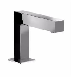 TOTO TEL145-C20E#CP Axiom 4 7/8" 0.5 GPM Single-Hole Bathroom Sink Faucet with 0.19 GPC Controller in Polished Chrome