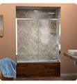 DreamLine SHDR-1160586 Visions 56 to 60 in. Frameless Sliding Tub Door