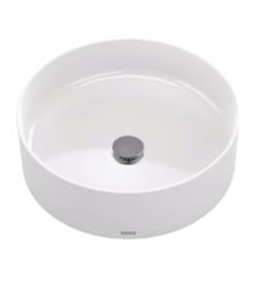 TOTO LT573#01 Arvina 16 5/8" Vitreous China Round Vessel Lavatory Sink in Cotton