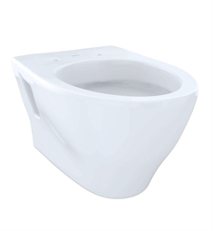 TOTO CWT418MFG-2#01 Aquia 21 1/8" Wall-Hung One-Piece Elongated Toilet With 1.6 GPF & 0.9 GPF Dual Flush