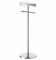 TOTO YS990#CP Neorest 11 1/2" Free Standing Remote Control Stand with Double Post Tissue Holder in Polished Chrome