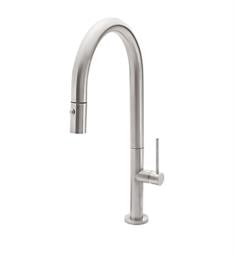 California Faucets K50-102 Poetto 16" Single Stick Handle Deck Mounted Pull-Down Kitchen Faucet