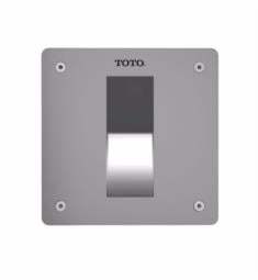 TOTO TEU3LA12#SS EcoPower 0.5 GPF High-Efficiency Concealed Urinal Flush Valve with 3/4" Top Spud Inlet in Stainless Steel