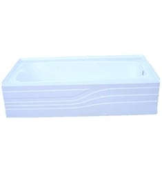 American Acrylic BR-27 Soaker Bathtub with Integrated Skirt