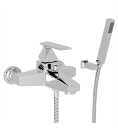 Rohl A3001-73LV Vincent 7 7/8" Floor Mounted Exposed Tub Filler with Handshower