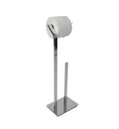 Valsan PS601 Sensis 7 1/8" Freestanding Toilet Paper Holder with Spare Roll Storage