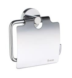 Smedbo H3414 Home 4 1/2" Wall Mount Euro Toilet Roll Paper Holder with Lid
