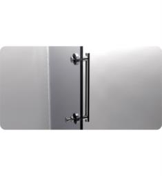 Sonia 152940 Tecno Project 13" Vertical Shower Door Handle Bar with Hook in Chrome
