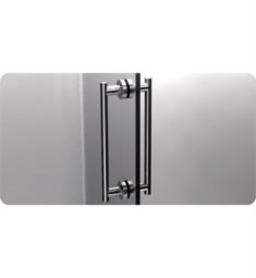 Sonia 152957 Tecno Project 20 1/8" Vertical Shower Door Handle Bar with Hook in Chrome