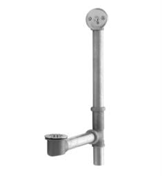 Jaclo 350 10" Bottom Outlet Standard Trip Lever with Two Hole Faceplate Tub Waste