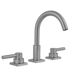 Jaclo 8881-TSQ632 Uptown Contempo 8 5/8" Double Low Lever Handle Bathroom Sink Faucet