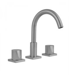 Jaclo 8881-TSQ672 Uptown Contempo 8 5/8" Double Thumb Handle Bathroom Sink Faucet