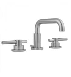 Jaclo 8882-T638 Downtown Contempo 6 5/8" Widespread Peg Lever Handle Bathroom Sink Faucet with Standard Drain