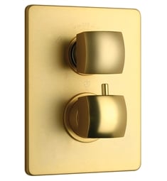 LaToscana 89OK690 Lady Thermostatic Shower Valve with Volume Control Trim in Gold