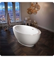 BainUltra BOPPOF Opalia Ellipse 68" Freestanding Customizable Bath Tub