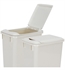 Hardware Resources Lid for 35 Quart Plastic Waste Container in White