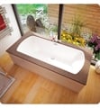 BainUltra BMOURB00 Monarch 72" Customizable Drop-In Bath Tub
