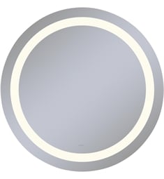 Robern YM0040CIFPD Vitality 40" Circle Lighted Mirror with Temperature Inset Light Pattern