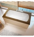 BainUltra BMLDRB00 Monarch Grand Luxury 60" Drop-In Customizable Bath Tub