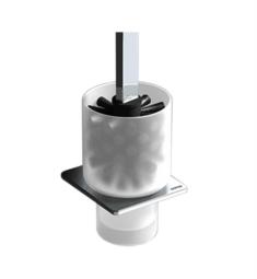 Sonia 166855 S-Cube 3 1/4" Wall Mount WC Toilet Brush Holder in Chrome