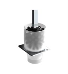 Sonia 169979 S-Cube Wall Mount WC Toilet Brush Holder in Matte Black