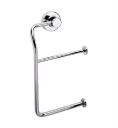 Sonia 116980 Tecno Project 5 1/2" Wall Mount Double Toilet Paper Holder in Chrome