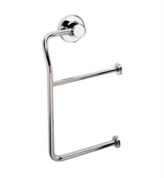 Sonia 153985 Tecno Project 5 1/2" Wall Mount Double Toilet Paper Holder in Polished Nickel