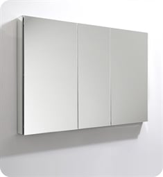 Fresca FMC8014 49" Wide x 36" Tall Bathroom Medicine Cabinet with Mirrors