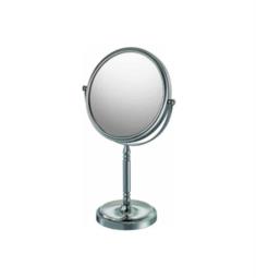 Aptations 866 Mirror Image 7 7/8" Recessed Base Free Standing Double Sided Magnified 1x/5x Makeup Mirror