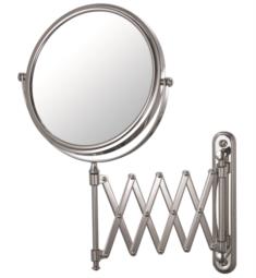 Aptations 23345 Mirror Image 7 7/8" Wall Mount Extension Arm Double Sided Magnified Makeup Mirror
