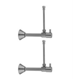 Jaclo 316-62 Quarter Turn Ceramic Disc Angle Pattern Faucet Supply Kit with Supply Tubes