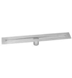 Jaclo 83242-BSS 49 5/8" Zero Edge Slim Channel Drain Body Only in Brushed Stainless Steel